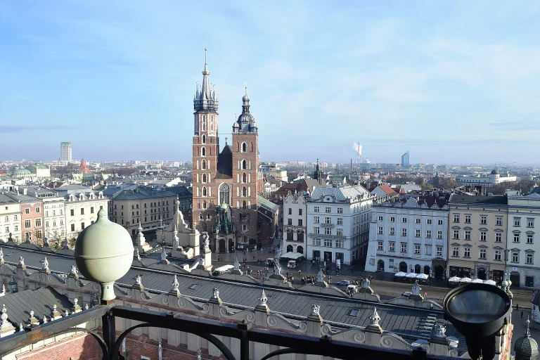 Rynek Główny w Krakowie z Sukiennicami